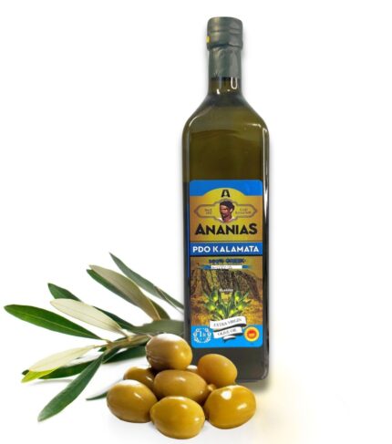Ananias Kalamata P.D.O. s olivami Koroneiki z Messinie