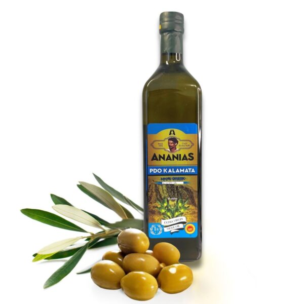 Ananias Kalamata P.D.O. s olivami Koroneiki z Messinie
