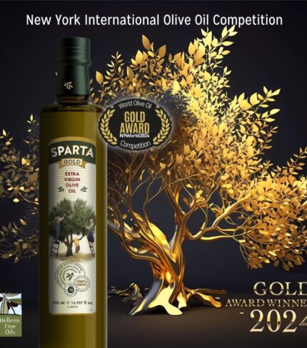 Extra panenský olivový olej Sparta prémiové ocenění