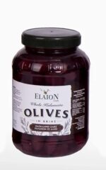 Přírodní Černé Olivy Kalamata bez pecky