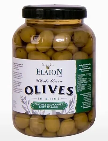 Zelené Chalkidiki Olivy bez pecky