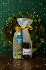 🎁 Sparta BIO organický extra panenský olivový olej + černé Kalamata olivy