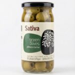 Zelené Chalkidiki Olivy bez pecky Sativa - Obrázek 2